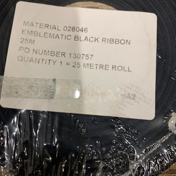 Genuine Chanel Ribbon 100% authentic ONE YARD Black - Picture 13 of 13